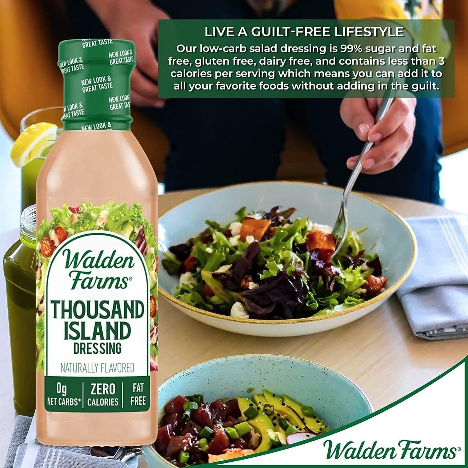 Versatile Thousand Island Dressing – 12 oz Low Carb, Gluten-Free Delight