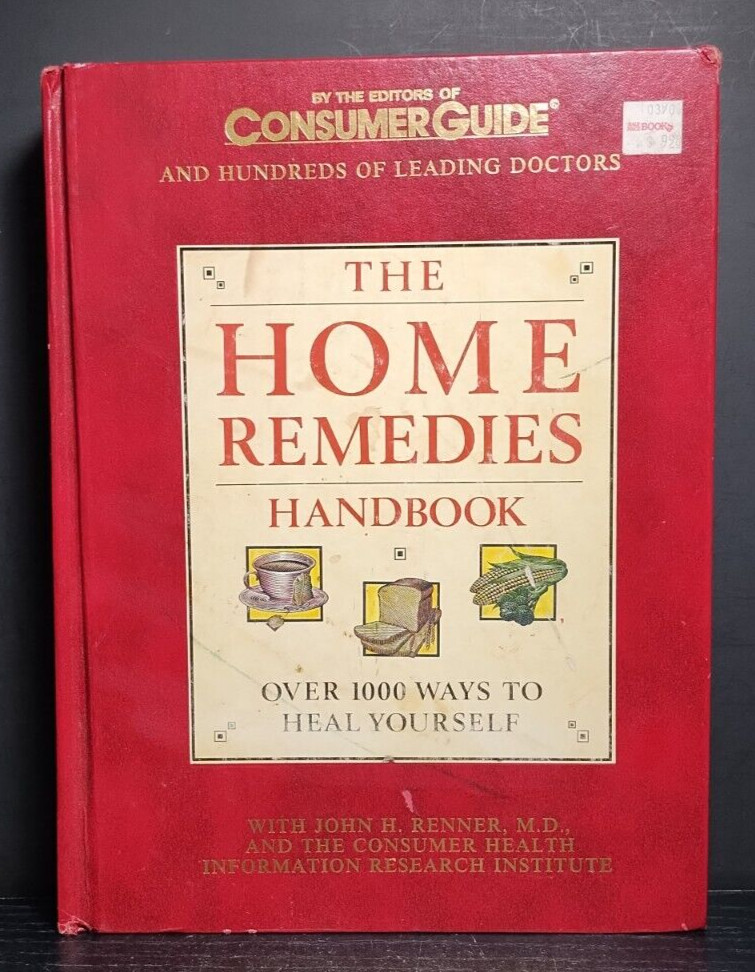 Home Remedies Handbook – Consumer Guide Editors – Hardcover – 400 Pages – Self-C