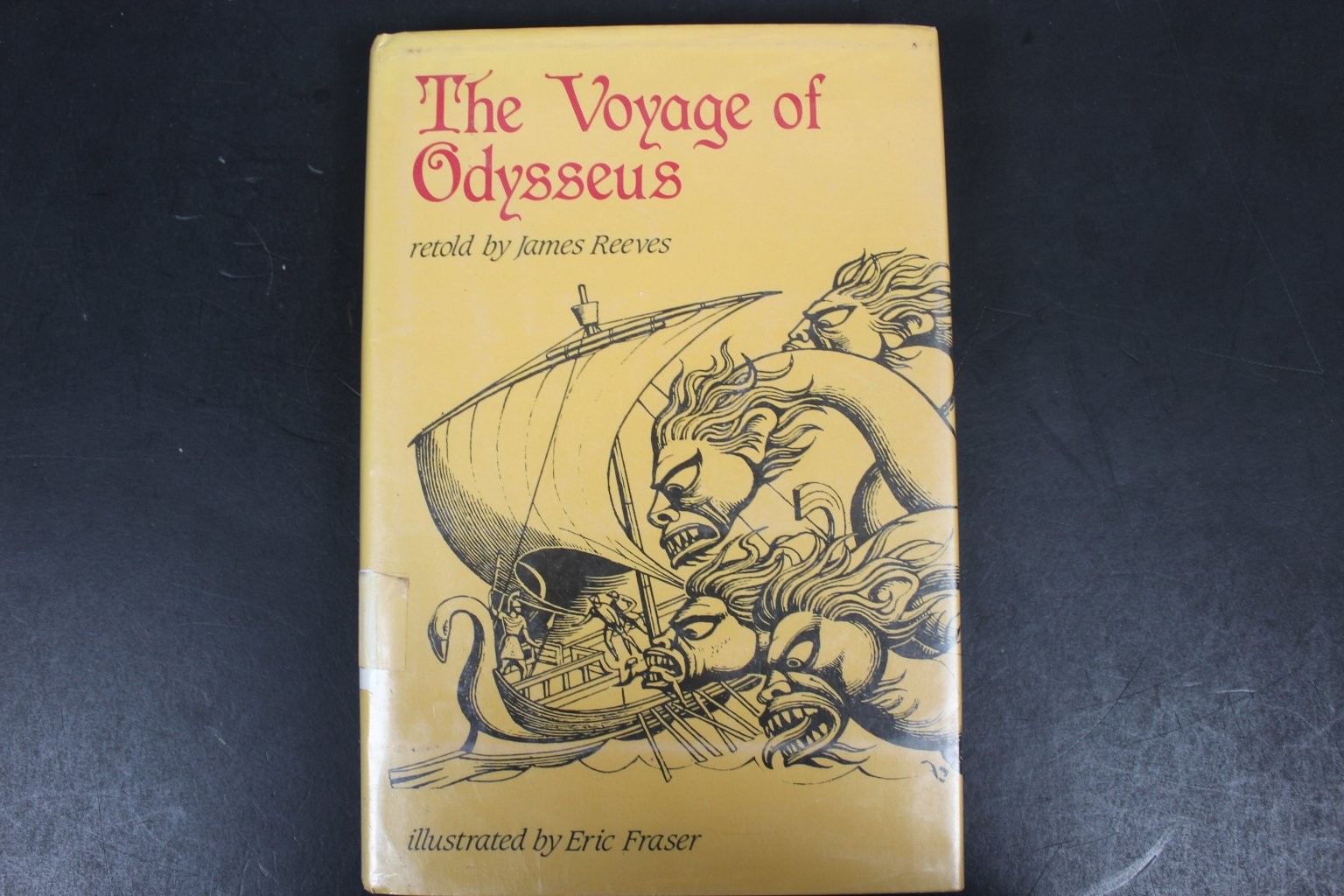 The Voyage of Odysseus James Reeves 1986 First American Edition Illustrated HCDJ