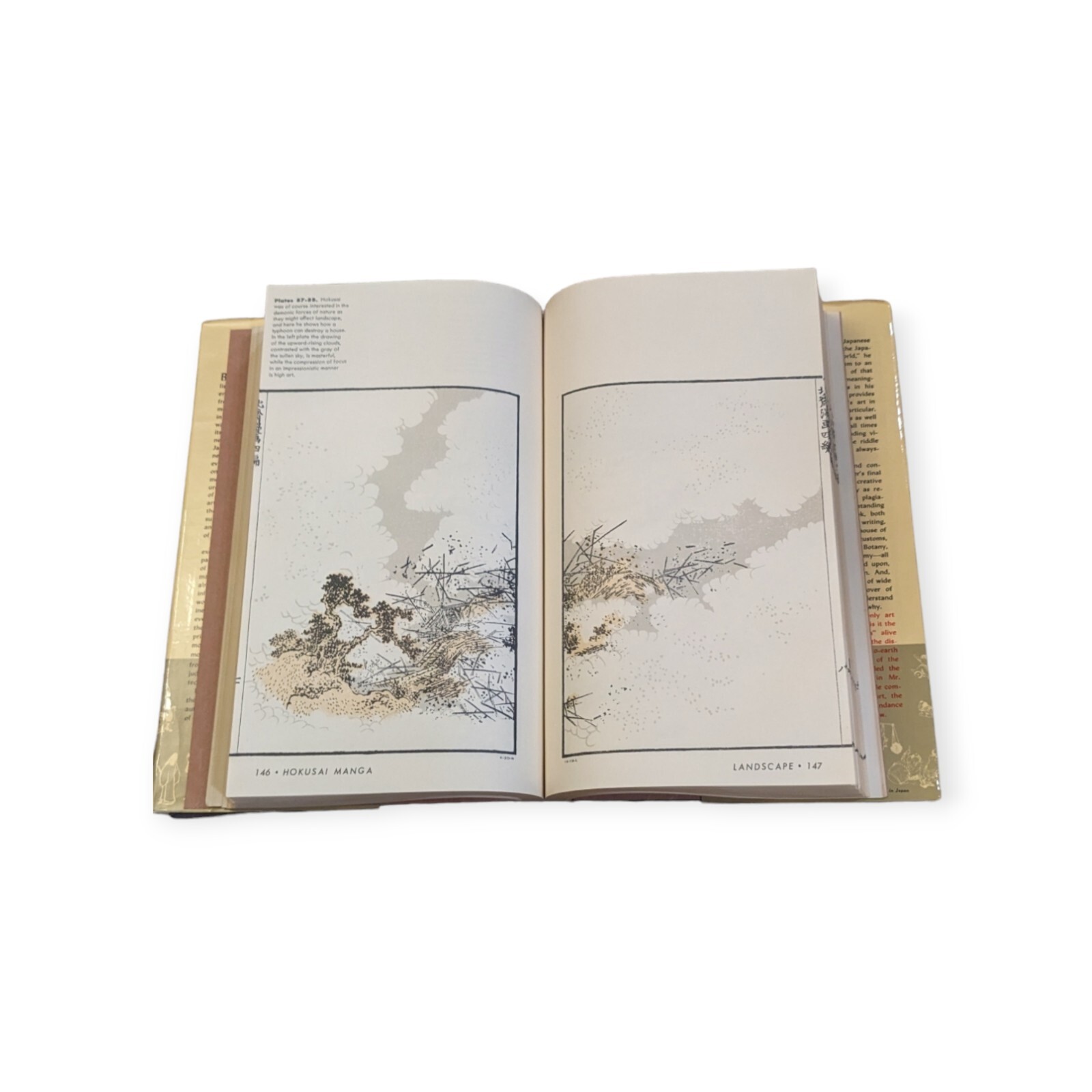 the hokusai sketch books 1962 1st Edition 6th Printing HCDJSC LIKE NEW