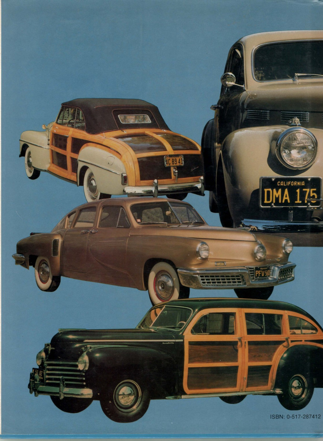 Cars Of The 40s By The Editors Of Consumer Guide 98 Pages 200 Photos Like New