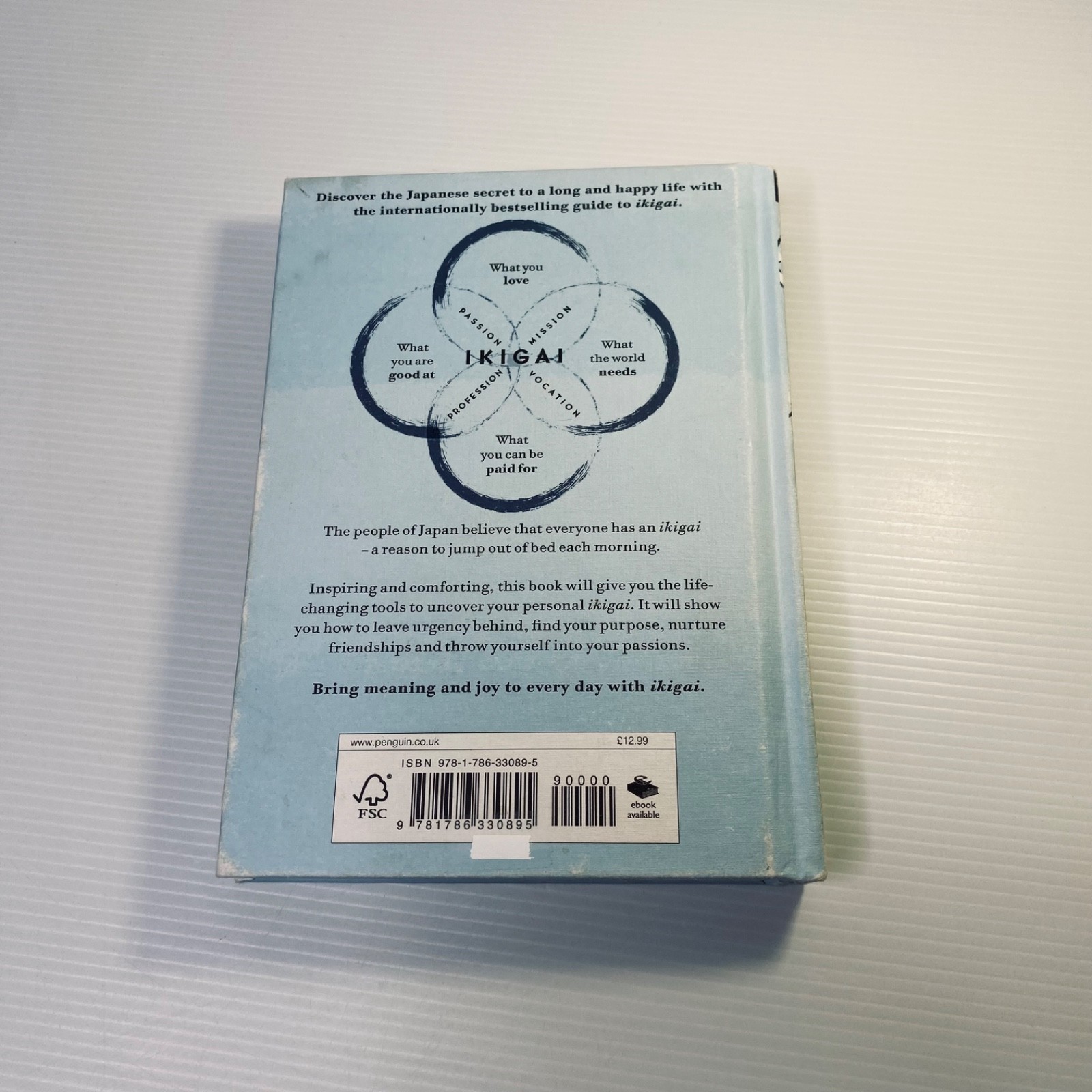 Ikigai by Hector Garcia and Francesc Miralles Japanese Secret Long Happy Life