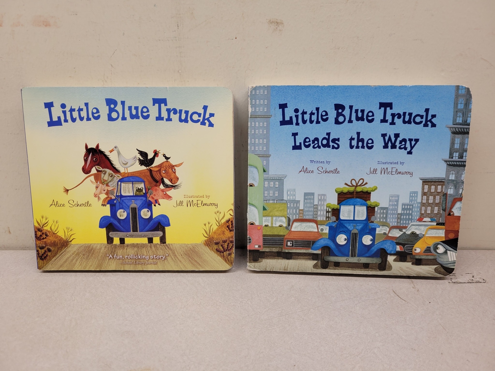 Lot of 5 Board Books Little Blue Truck By Alice Schertle