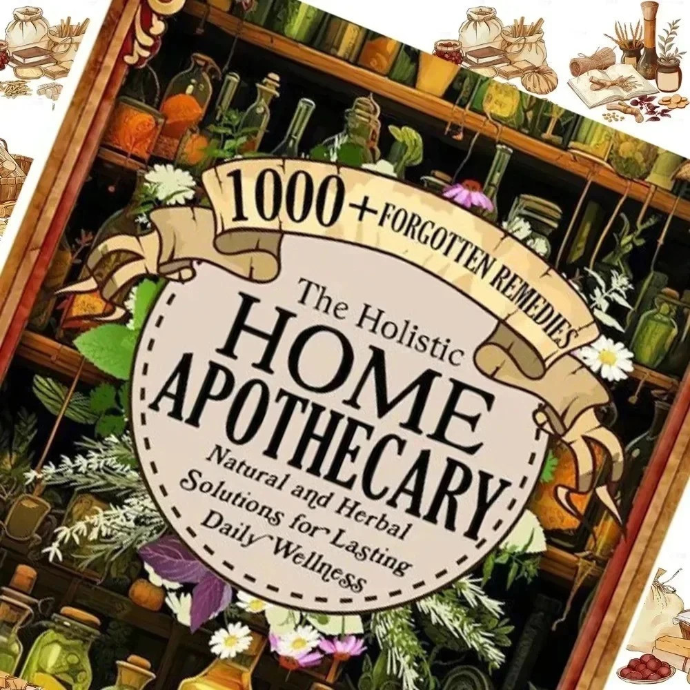 Share Share The Holistic Home Apothecary 1000+ Forgotten Remedies_book