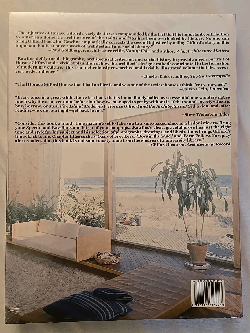 Fire Island Modernist Horace Gifford & the Architecture Seduction *Free Shipping