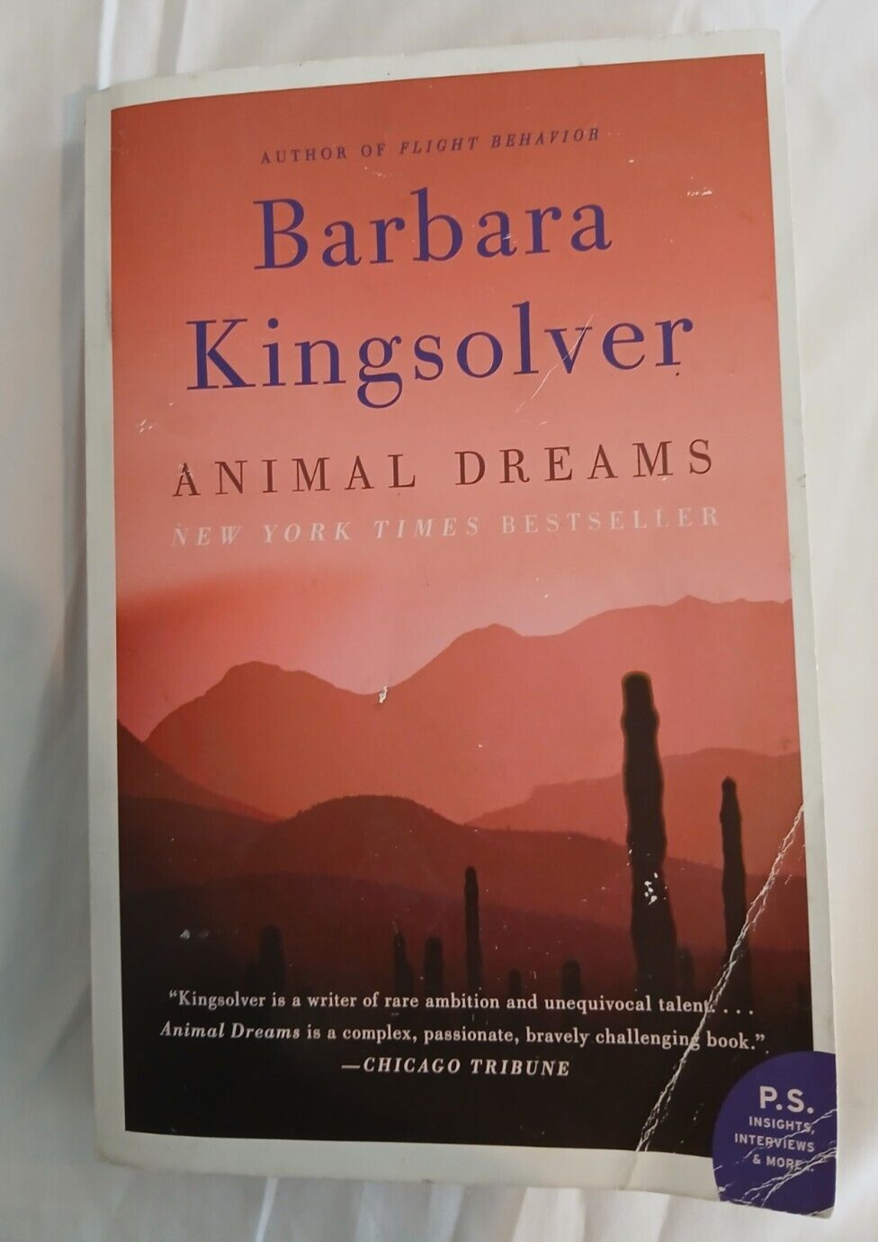 Animal Dreams 2013 Paperback By Barbara Kingsolver 352 Pages