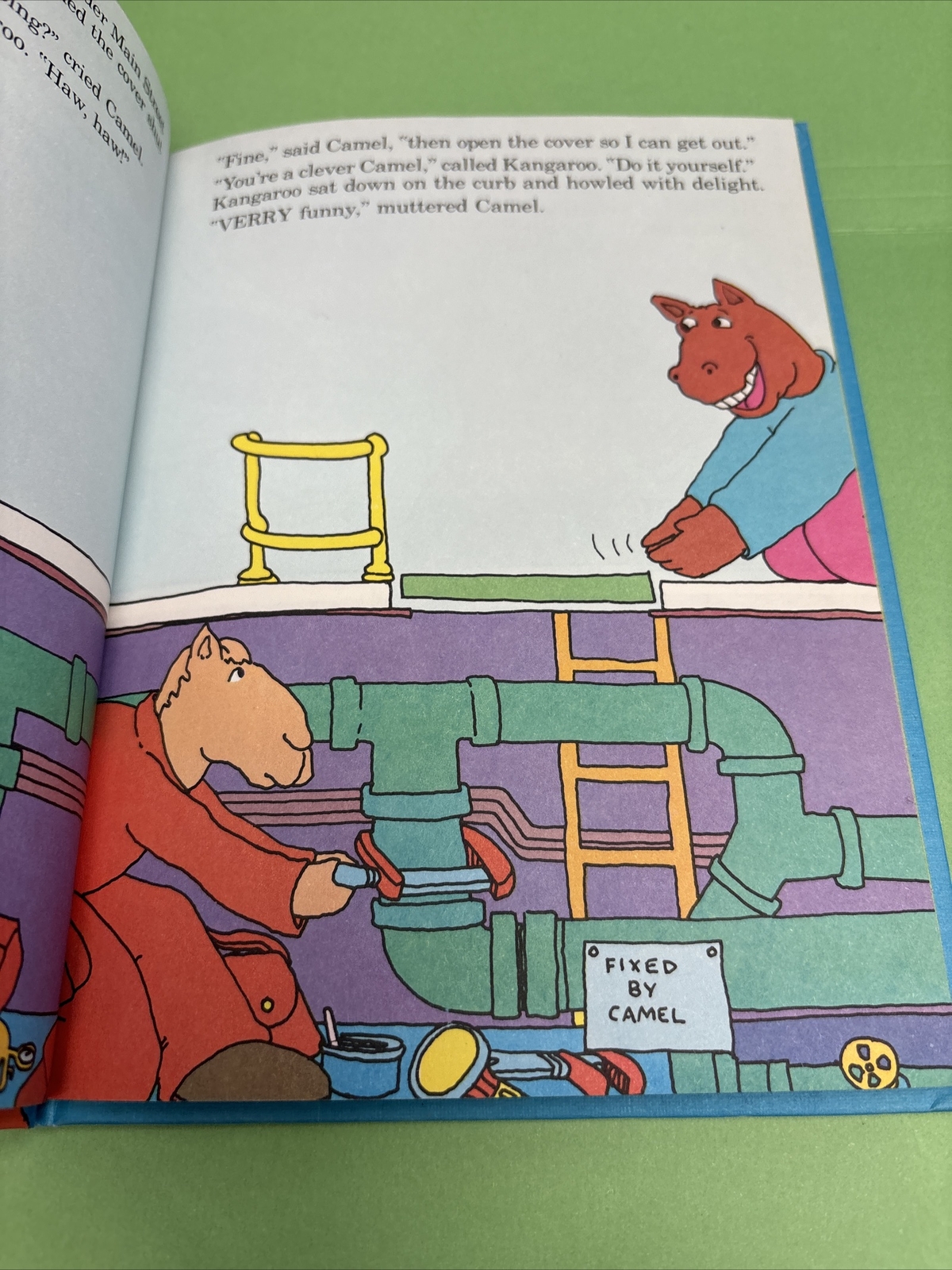 Fixed by Camel by Jacquelyn Reinach Weekly Reader 6.5 x 8.2 in. Picture Book EUC