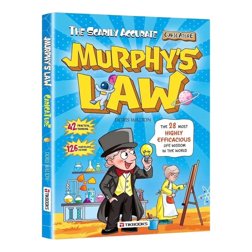 Murphy’s Law Learning Book for Kids 8-12 with 128 Pages Paperback Illustrated TL