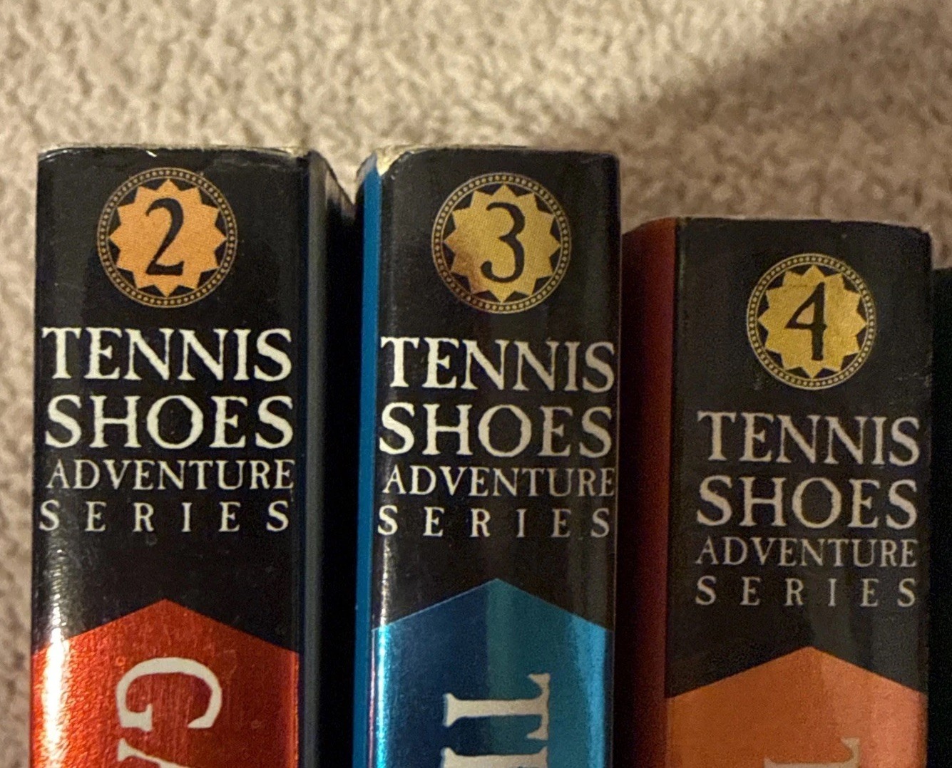 7 Books From The Tennis Shoes Adventure Series Books 2-3-4-5-6-7-10