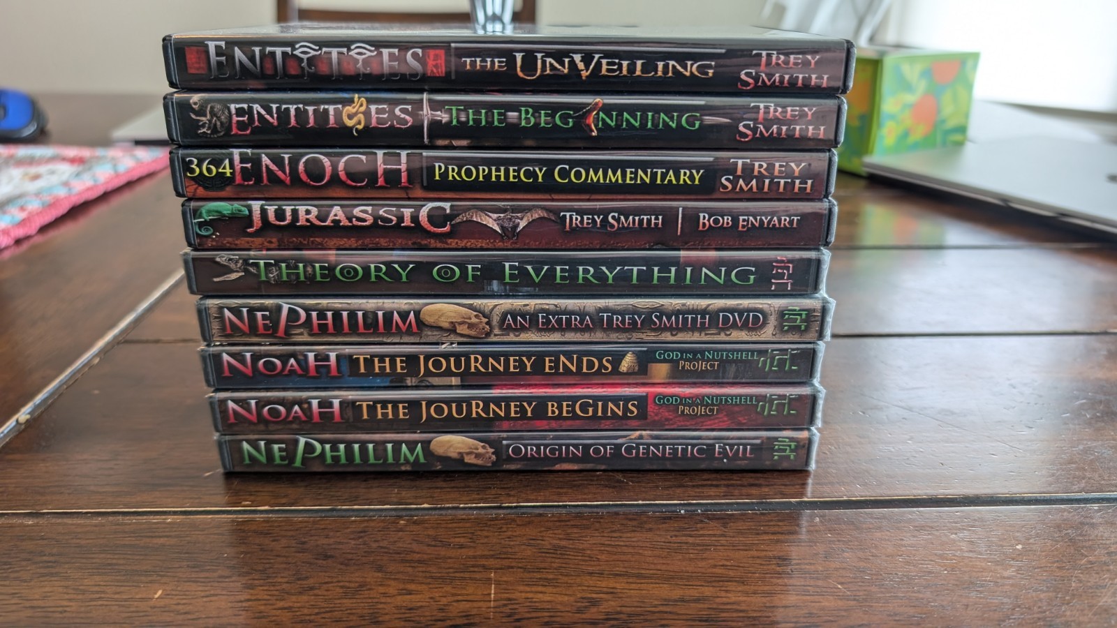 God In A Nutshell Project DVD Lot – Trey Smith, Bob Enyart Bible Prophecy