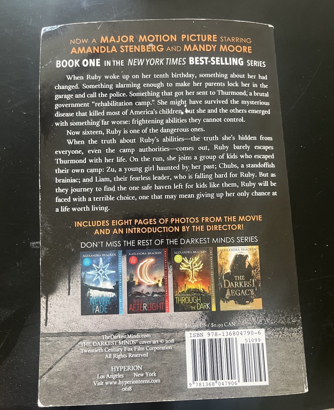 Darkest Minds by Alexandra Bracken SIGNED COPY (2018, Trade Paperback)