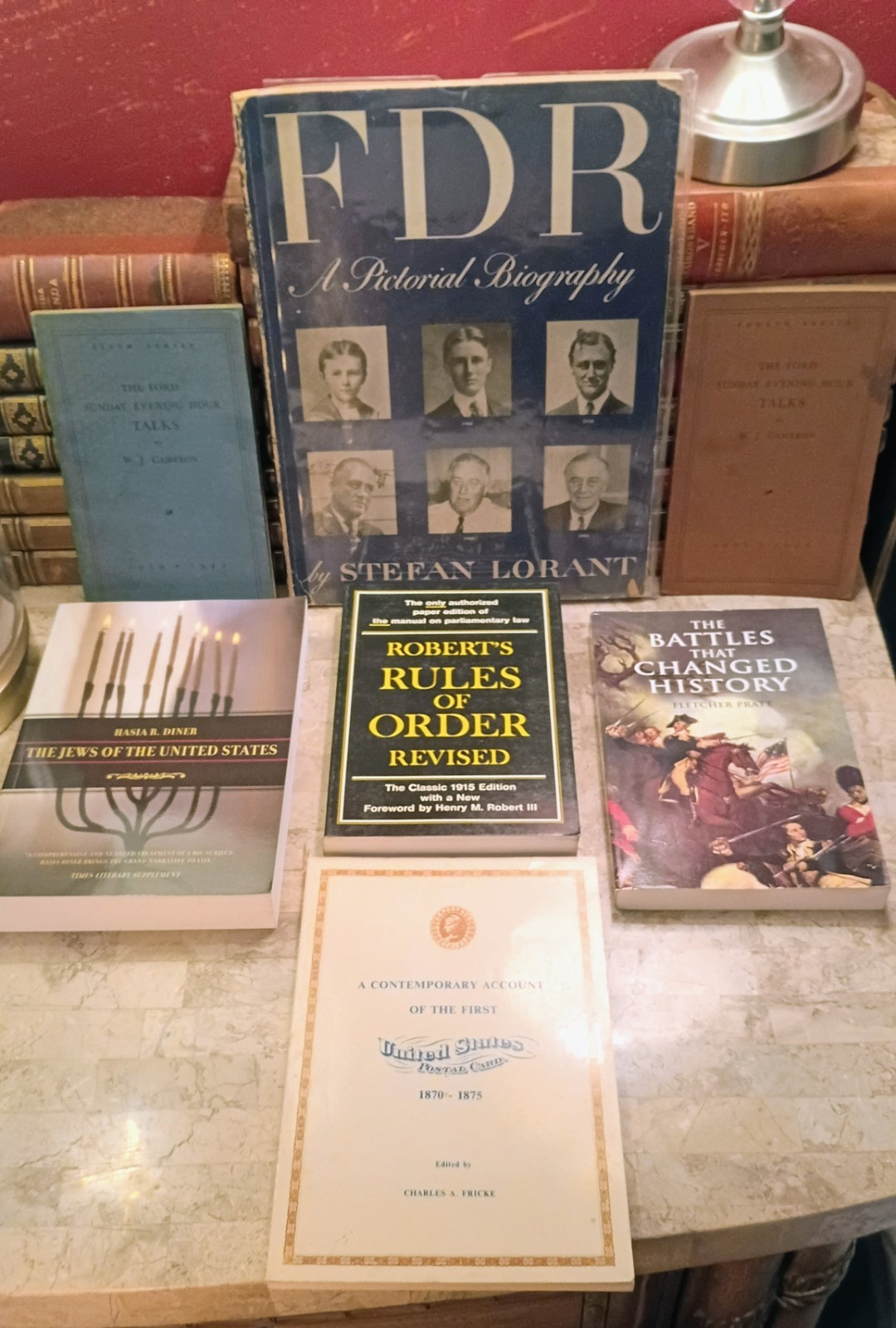 Premium History Book Lot – 7 Pcs (Includes Pre-WWII Ephemera & First Printings)
