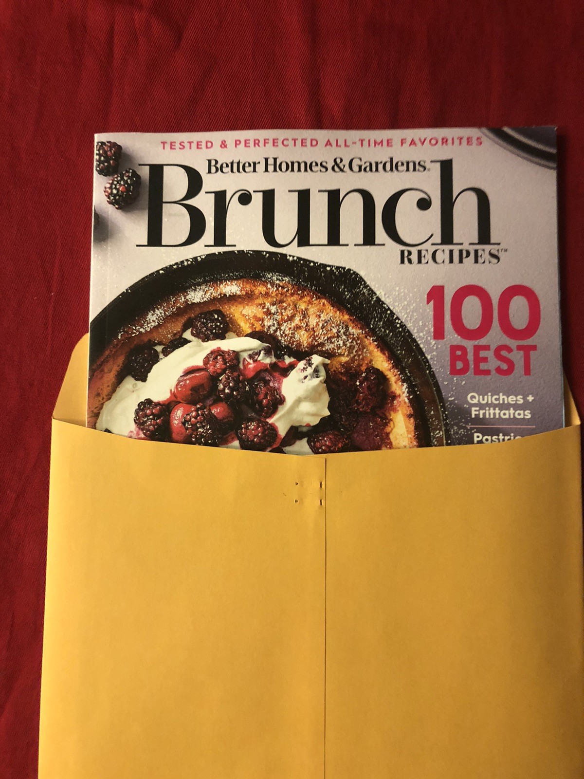 Brunch Recipes by BH&G – 100 Best Quiches & Frittatas – Pastries – Coffee Cakes