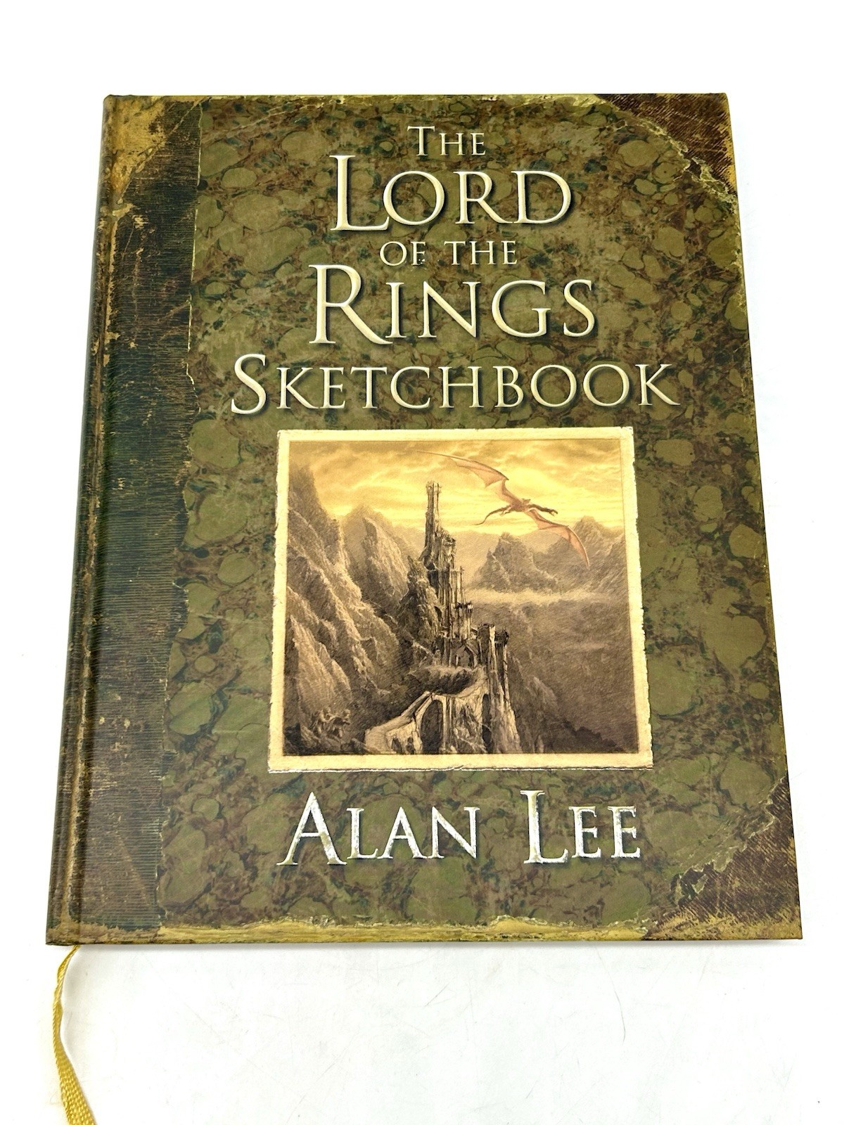 The Lord Of The Rings Sketchbook By Alan Lee Hardcover EUC