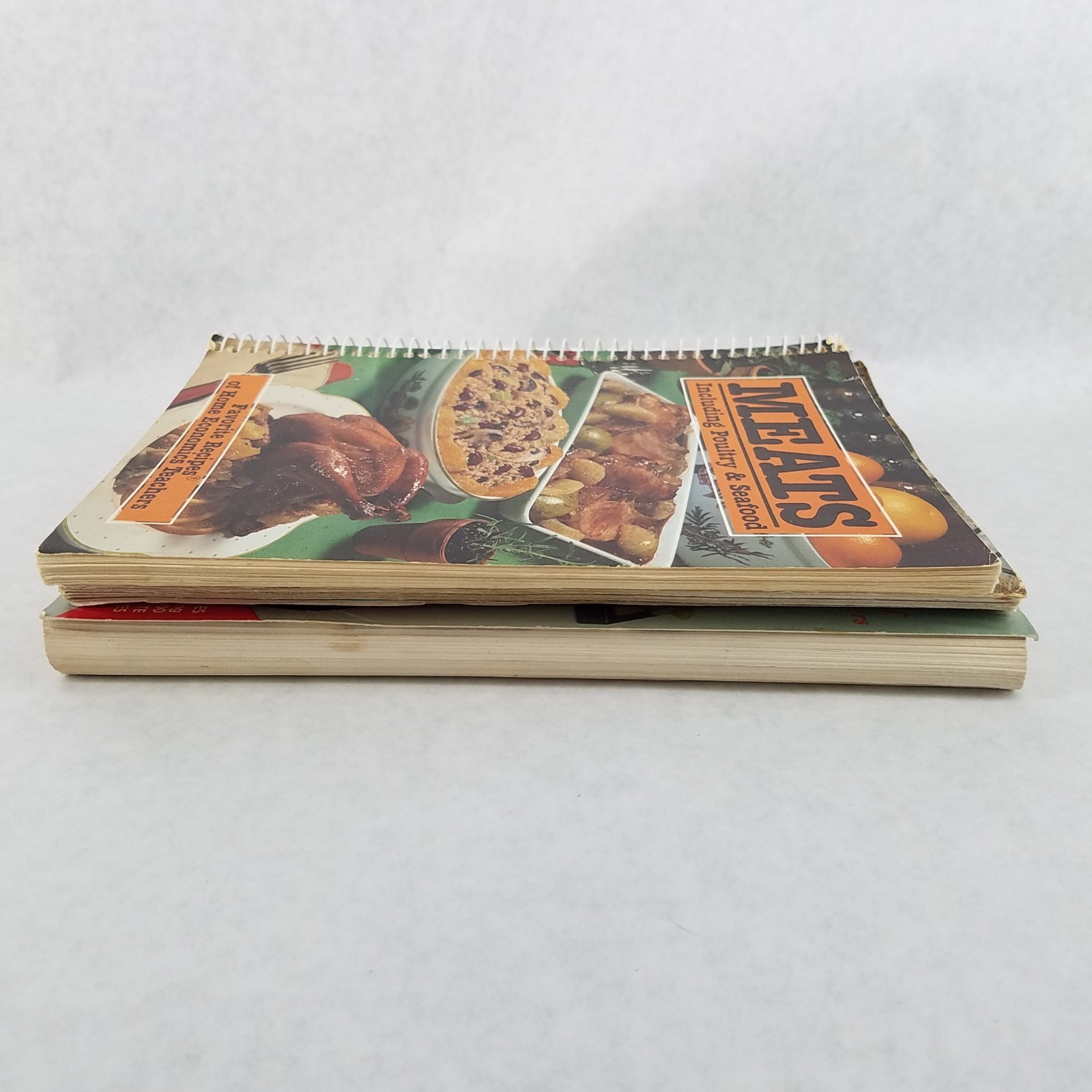 Favorite Recipes Home Economics Teachers Cookbooks Lot of 3 Meats Salads Holiday