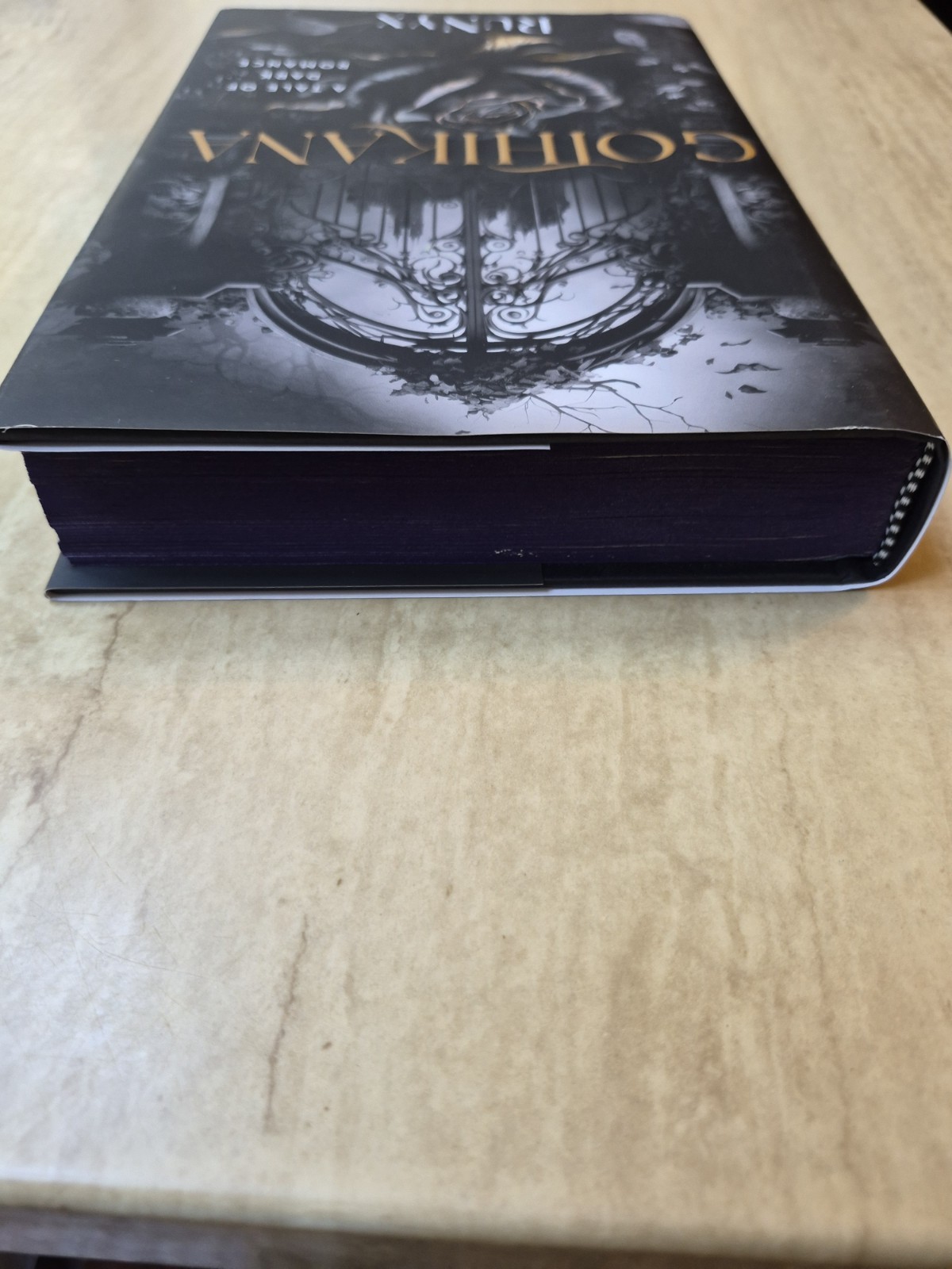 Gothikana by RuNyx (2024, Hardcover) A Tale of Dark Romance Purple Edges