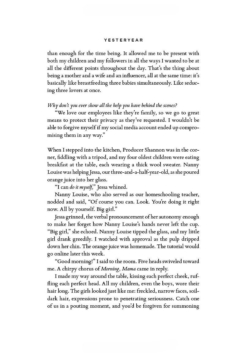 Book In English Yesteryear Caro Claire Burke