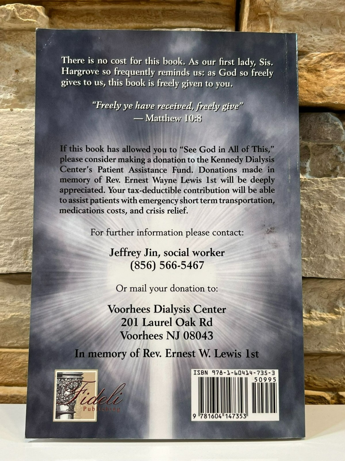 You’re Missing God in All of This by Lydia M. Lewis 2013 PB Christian Story Book
