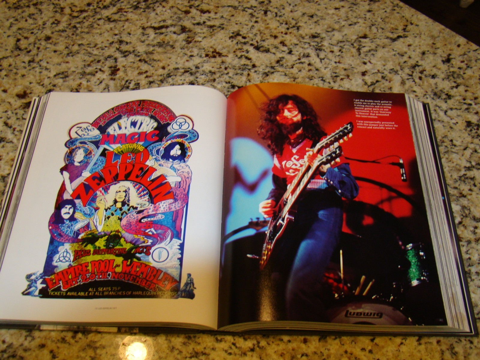 Jimmy Page by Jimmy Page (2014 Hardcover) Photo Biography Book – 512 pages