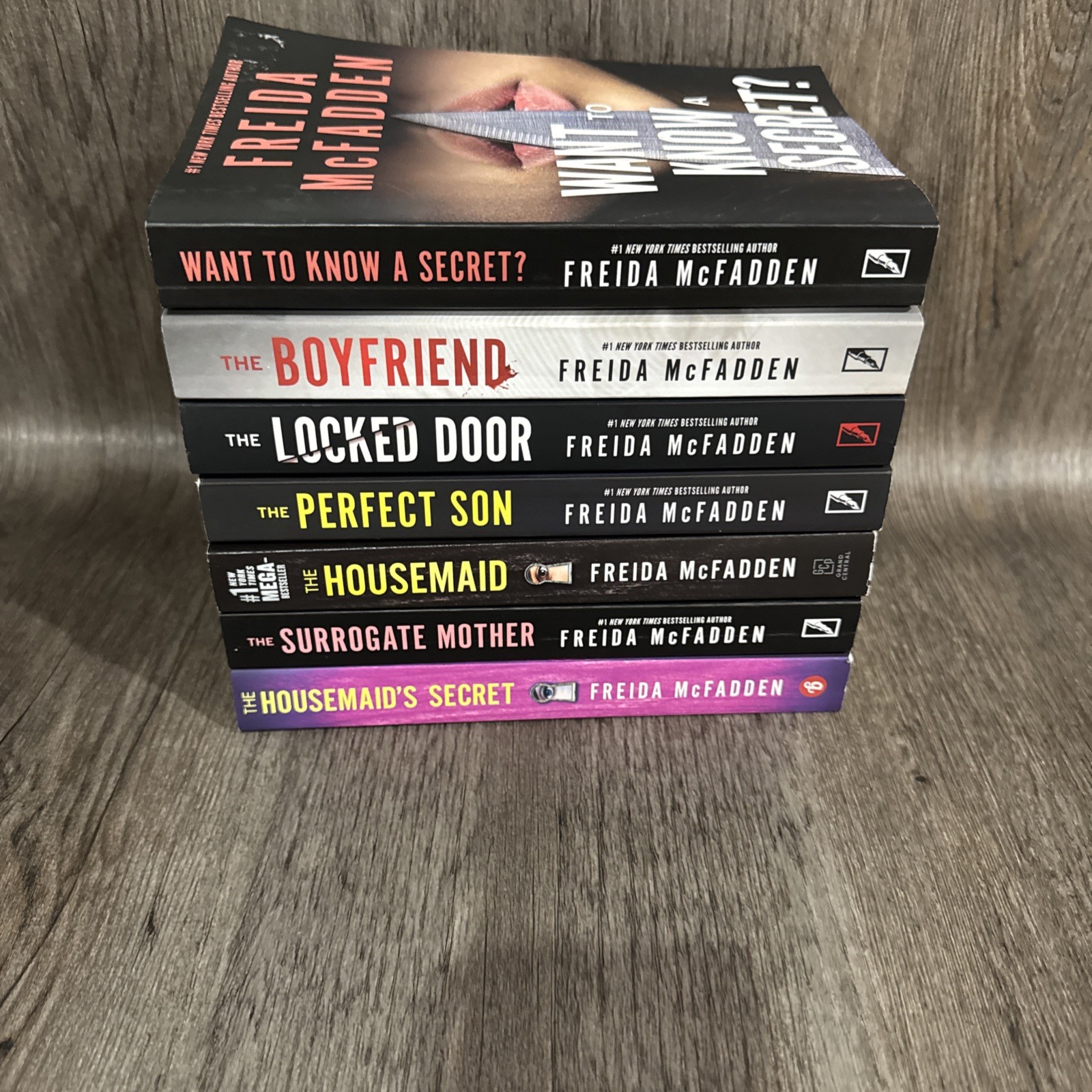 Freida McFadden Lot of Psychological Thrillers 7 Books