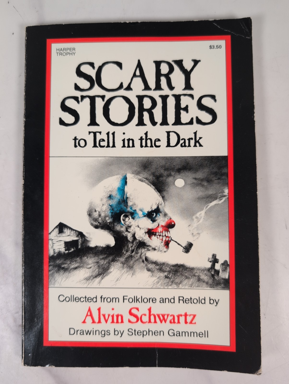 Scary Stories to Tell in the Dark by Alvin Schwartz (Paperback, 1986 1st Harper)