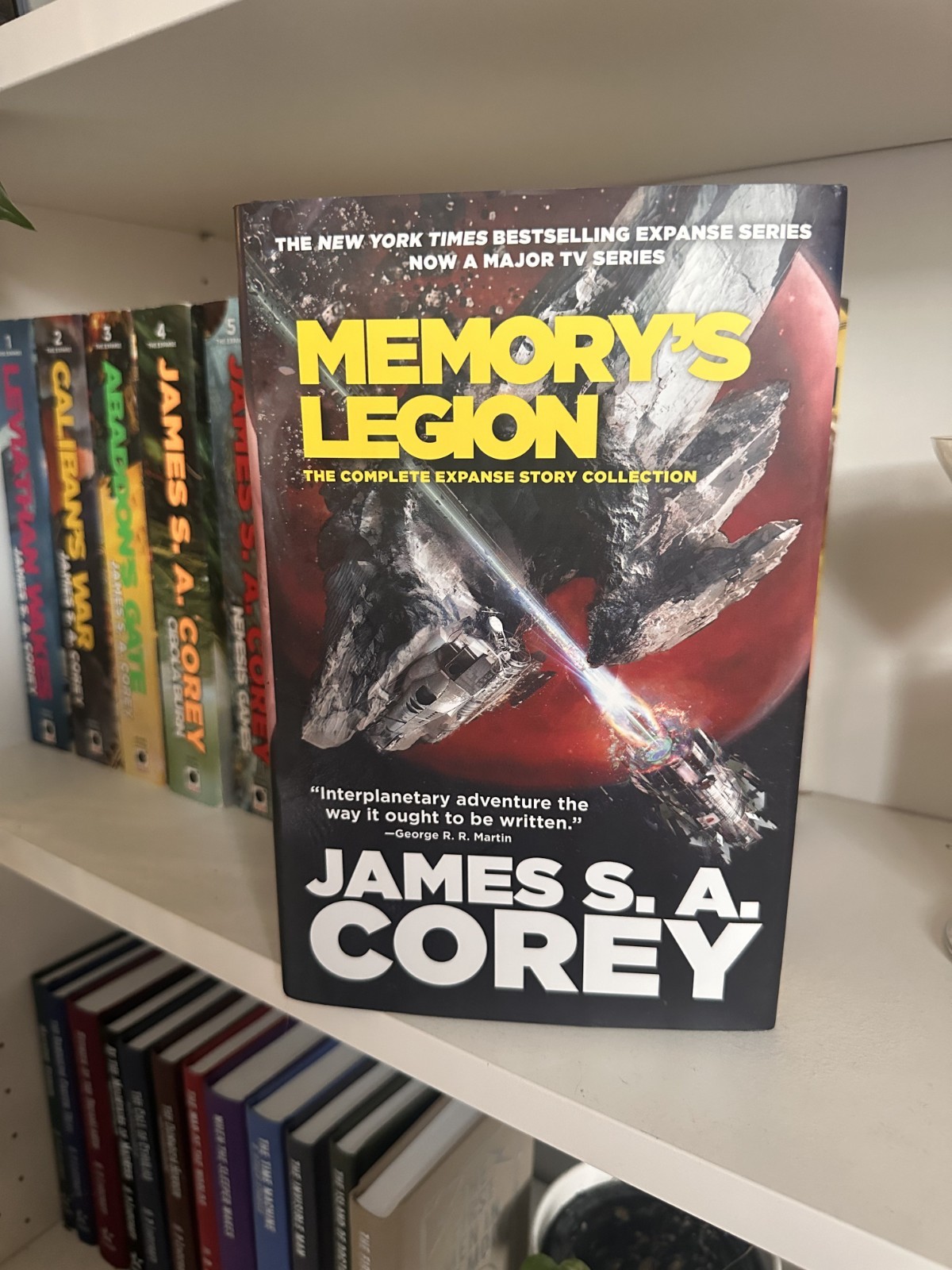 James S.A. Corey THE EXPANSE Complete Series PLUS Memory’s Legion (Hardcover)