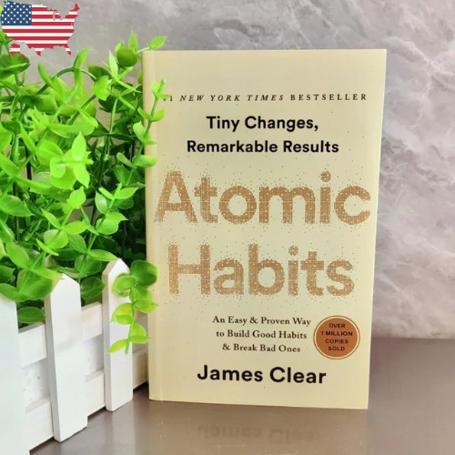 Atomic Habits by James Clear Build Good Habits Brand USA Stock Free Shipping