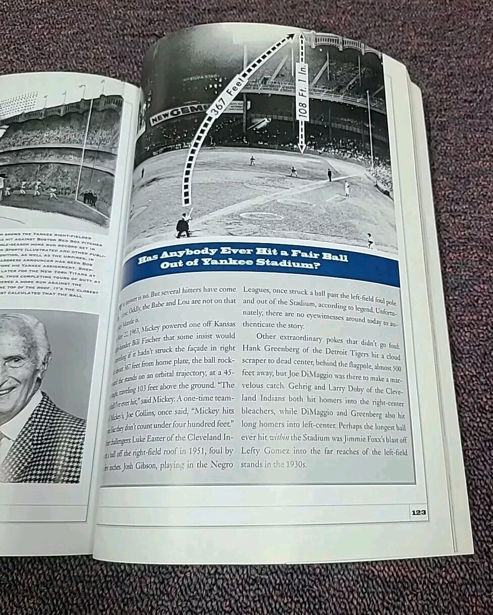 Yankee Stadium Drama, Glamor & Glory Ray Robinson 2004 Trade Paperback 184 Pages