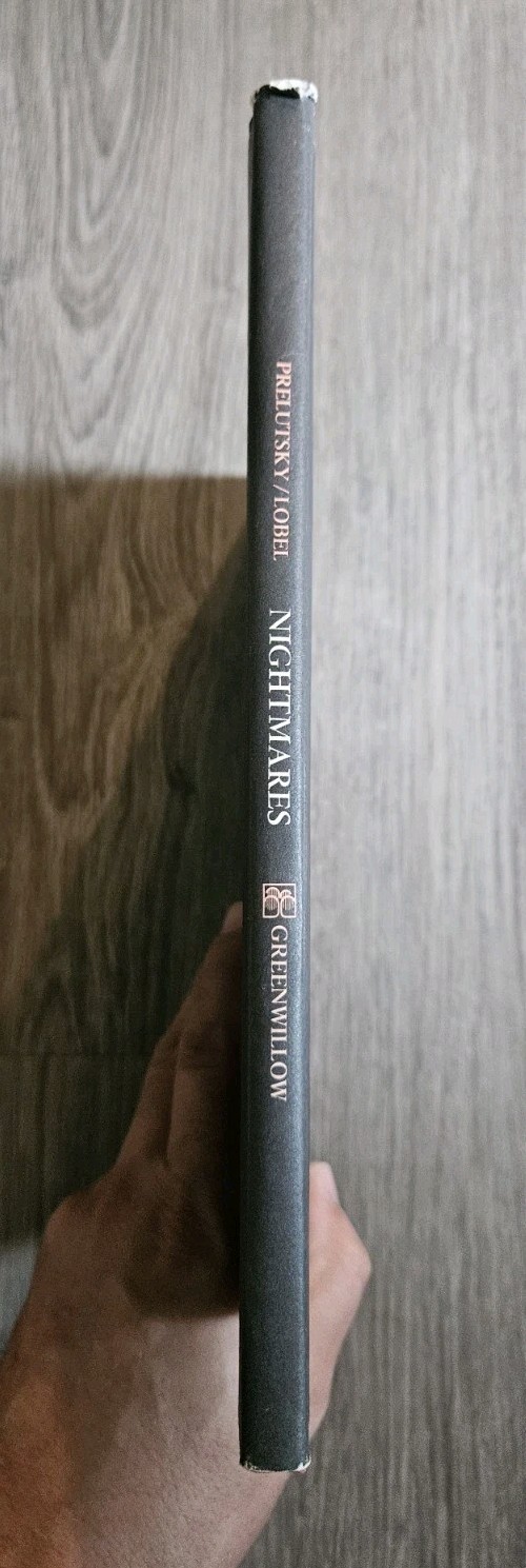 NIGHTMARES Poems to Trouble Your Sleep Jack Prelutsky & Arnold Lobel 1976 SIGNED