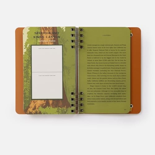 The National Parks Traveler’s Companion: A Journal Featuring Bucket Lists, Writi