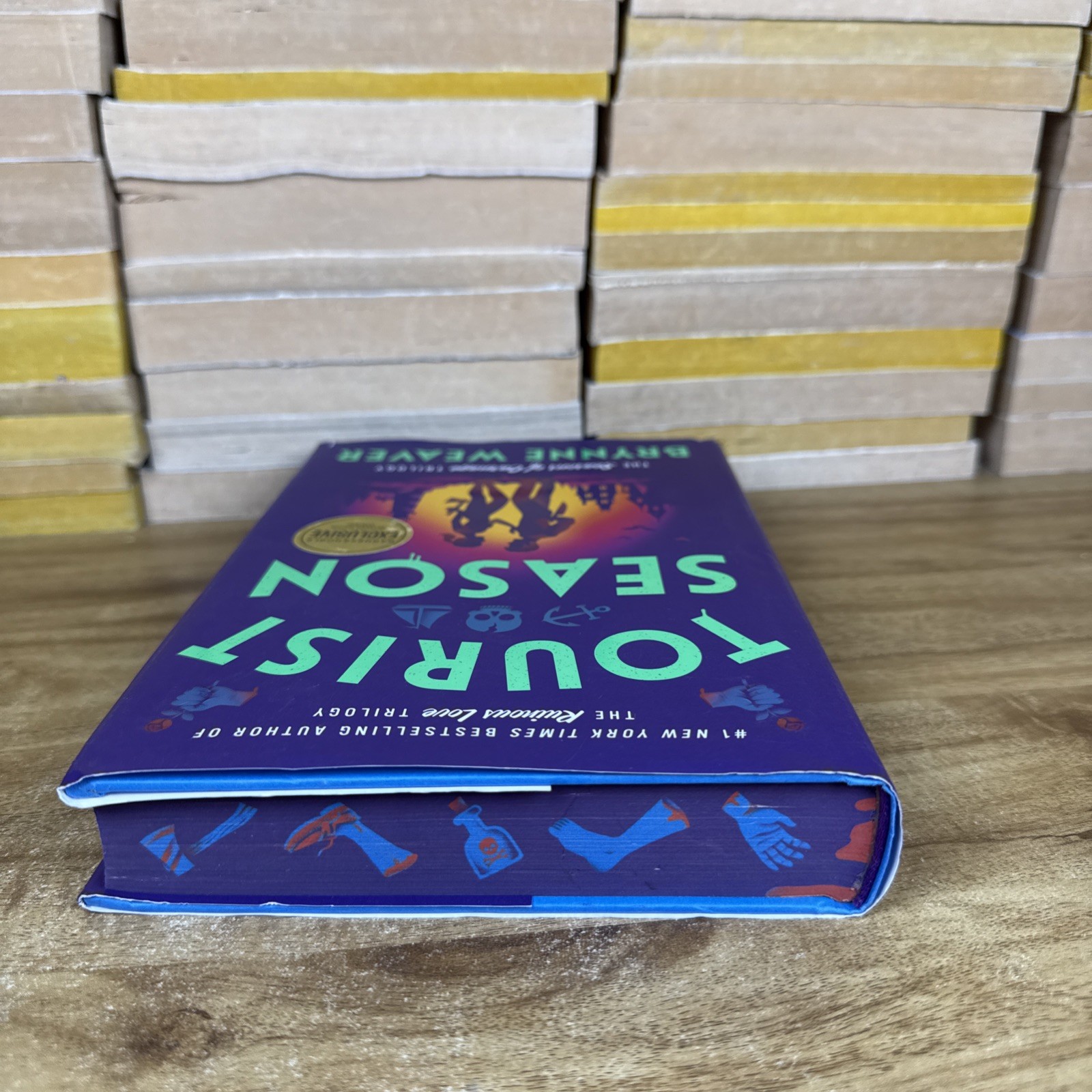 Tourist Season by Brynne Weaver (B&N Exclusive Edition) – Hardcover Painted Edge