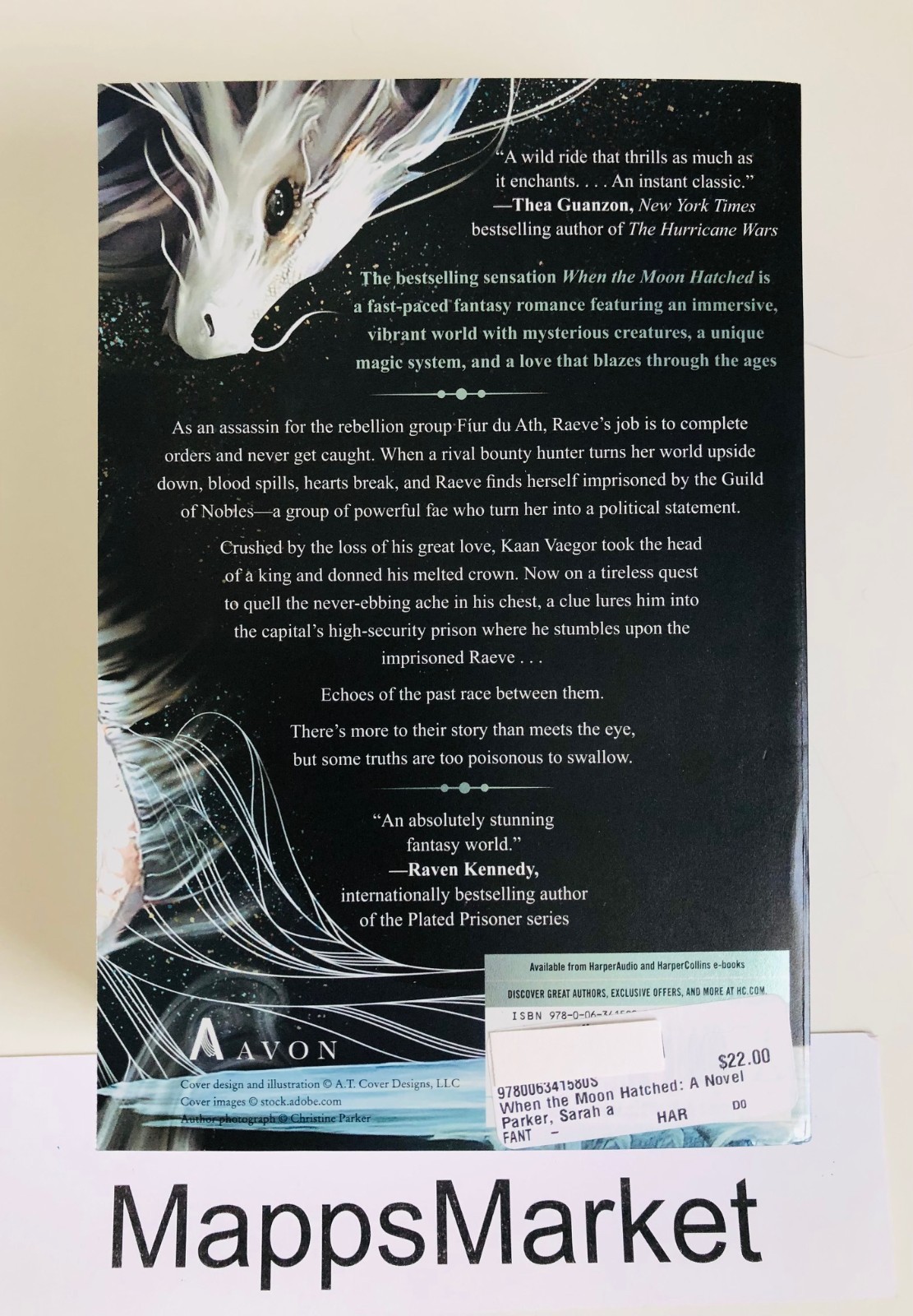 When the Moon Hatched SIGNED by Sarah A. Parker (2024, Trade Paperback)