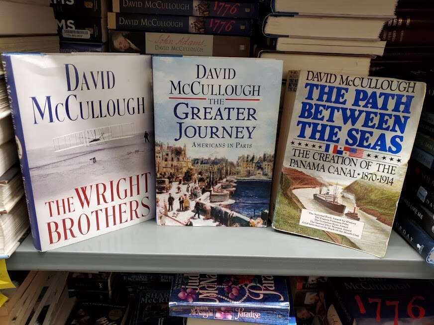 Lot Of 6 David McCullough Books – 1776, John Adams, Truman, Wright Brothers…