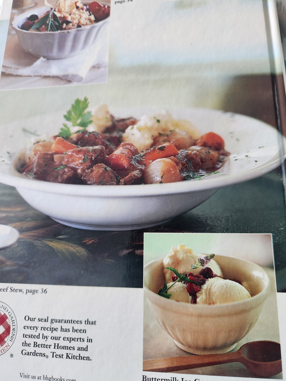 Cookbook Recipes Book 2000 Better Homes And Gardens Hardcover Baking 336 Pages