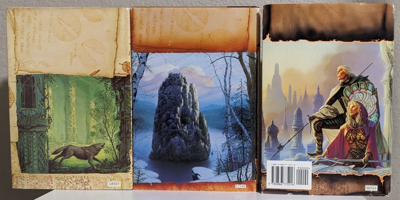 Tad Williams = MEMORY, SORROW, AND THORN = complete set – 3 BCE hardcovers