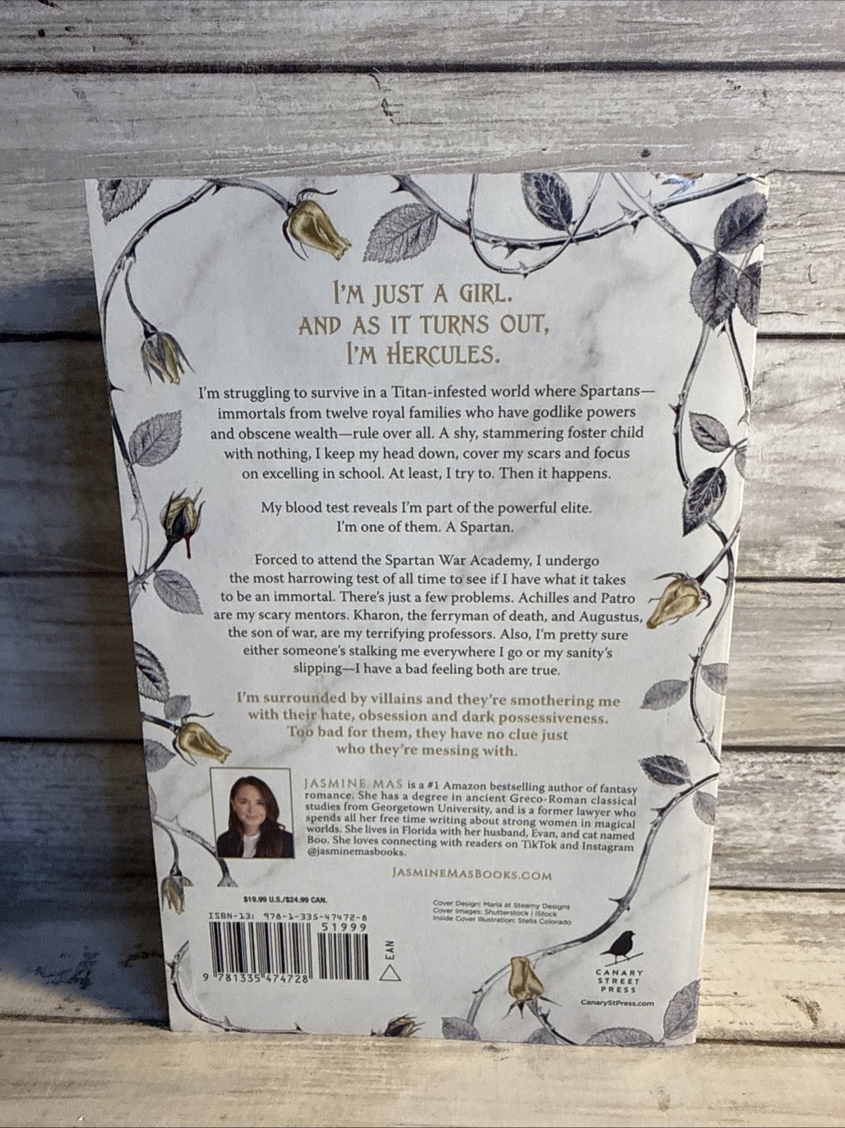 New! Blood of Hercules By Jasmine Mas A Dark Fantasy Romance (2024, Paperback)