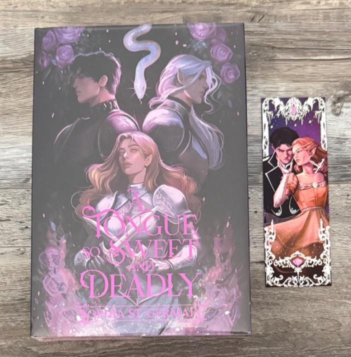 SIGNED Bad Women Books A TONGUE SO SWEET AND DEADLY Sophia St. Germain