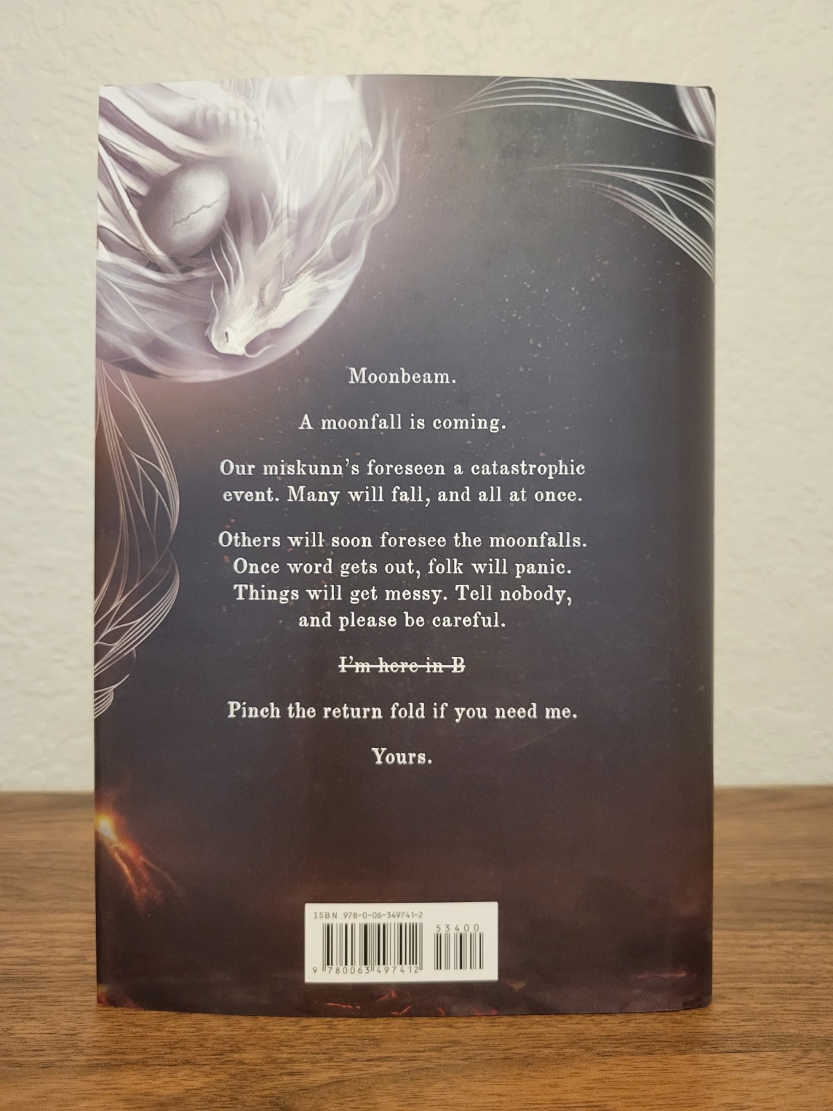 *Signed* The Ballad Of Falling Dragons by Sarah A. Parker – B&N Deluxe Edition