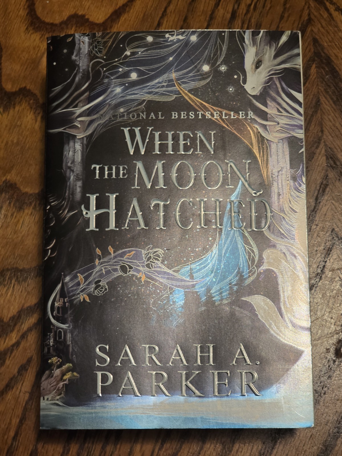 When The Moon Hatched By Sarah A Parker~2024~Fantasy World Romance~Paperback~VGC
