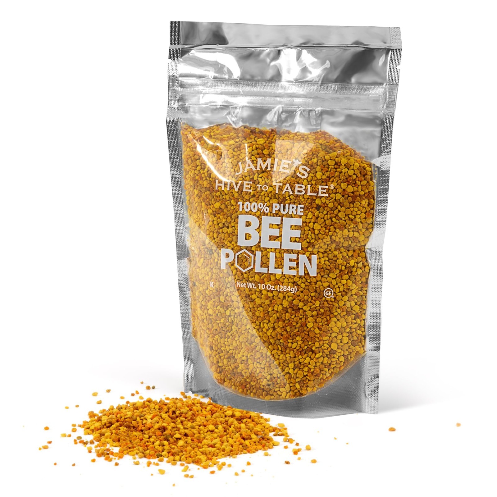 Raw Bee Pollen 10 oz – 100% Pure Natural Flower Harvest, Fresh for Smoothies & R
