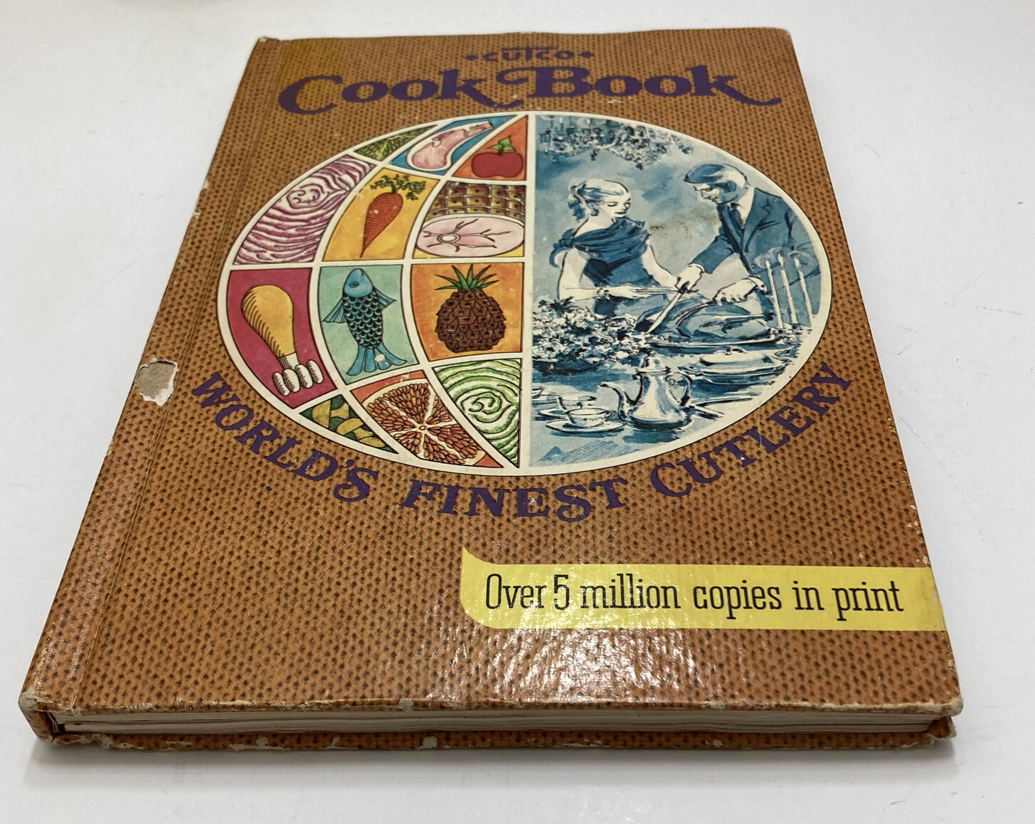 Vintage CUTCO KNIVES Cook Book 1972 World’s Finest Cutlery Hardbound 128 Pages
