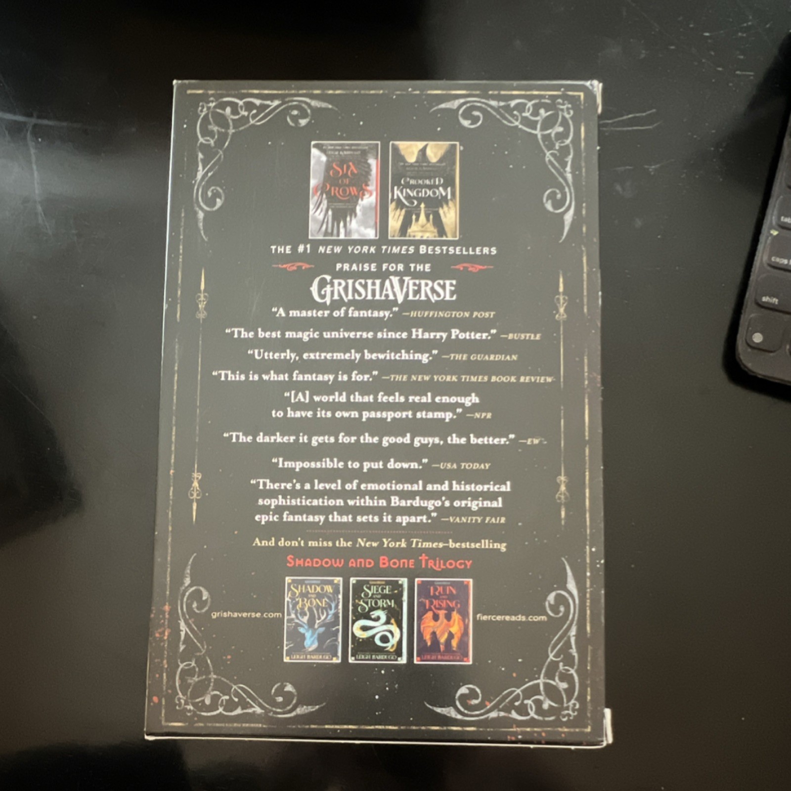 Six of Crows Duology by Leigh Bardugo, Box Set, Square Fish Grishaverse Fantasy