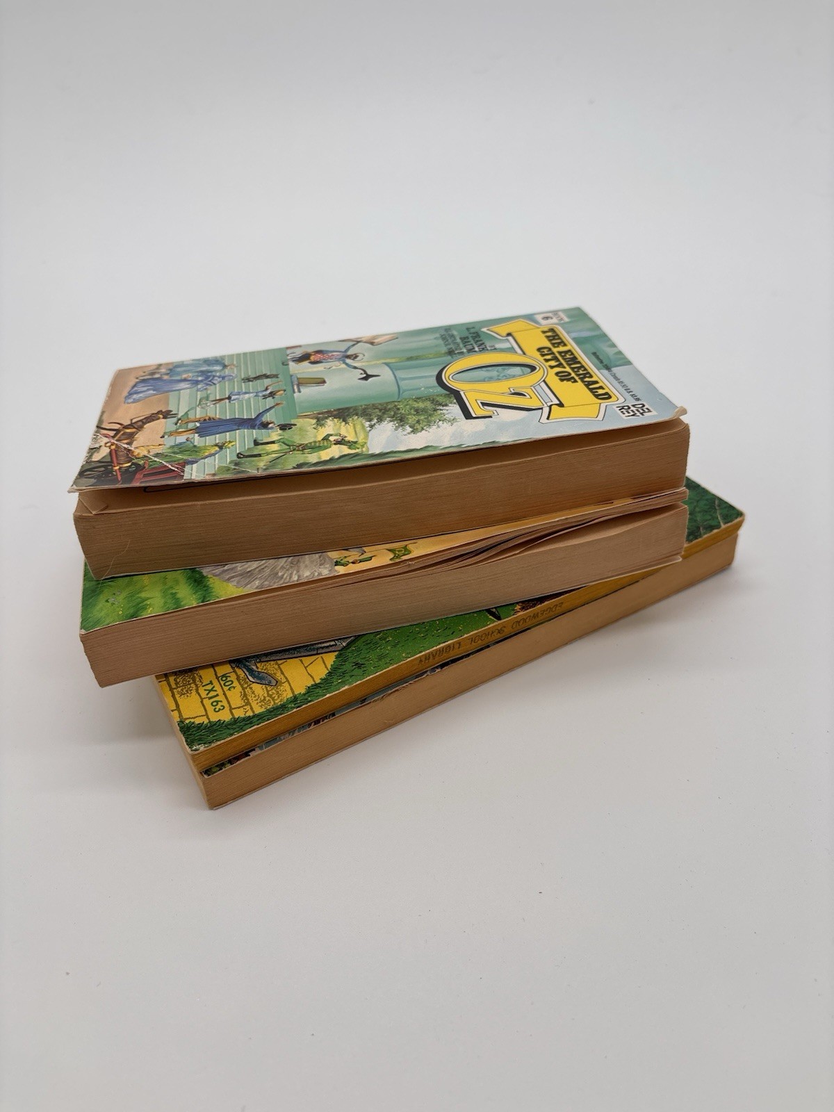 Wizard Of Oz Chapter Books Set Of 4 Vintage 1970s Paperback Books Scholastic