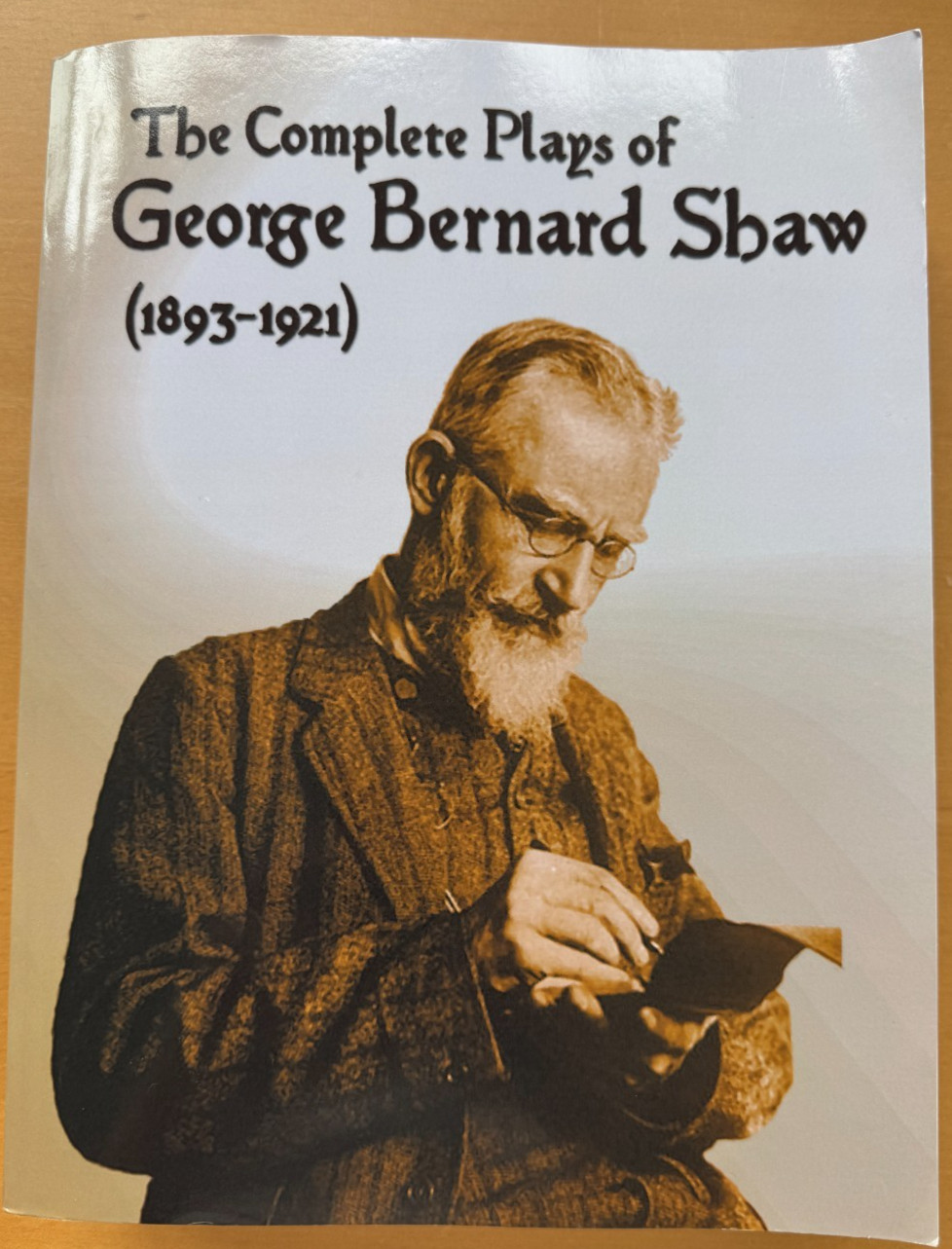Complete Plays of George Bernard Shaw 1893-1921 Huge TPB Exc. Cond. Ships Fast