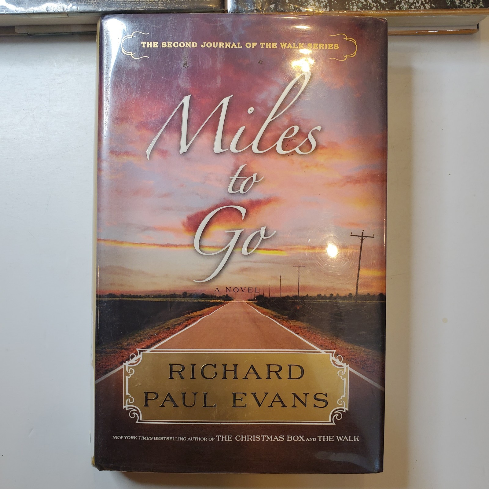 3 THE WALK Series Book Lot Richard Paul Evans HC DJ Walking On Water Step Faith