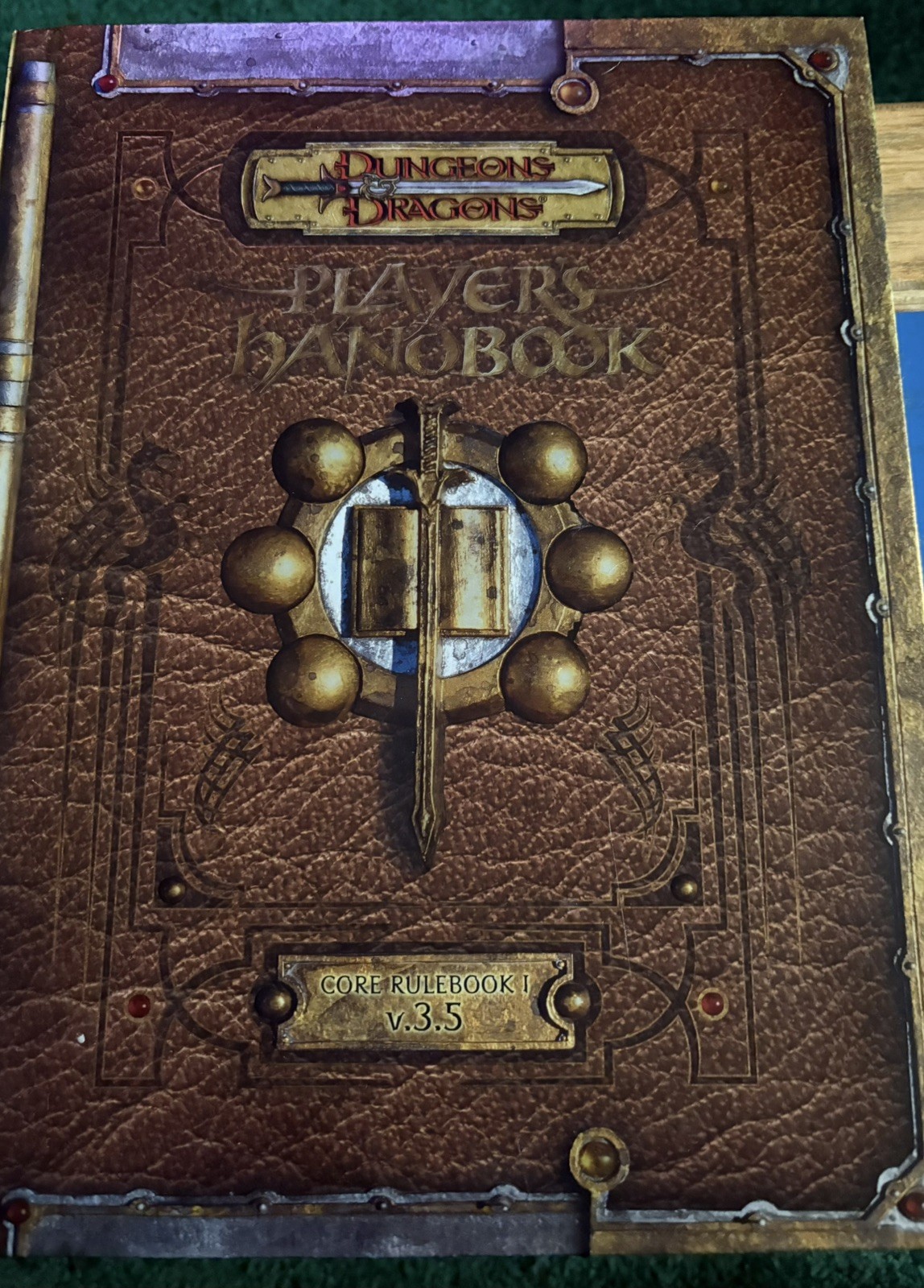 Premium Hardcover Dungeon’s & Dragons Player’s Handbook: v.3.5.