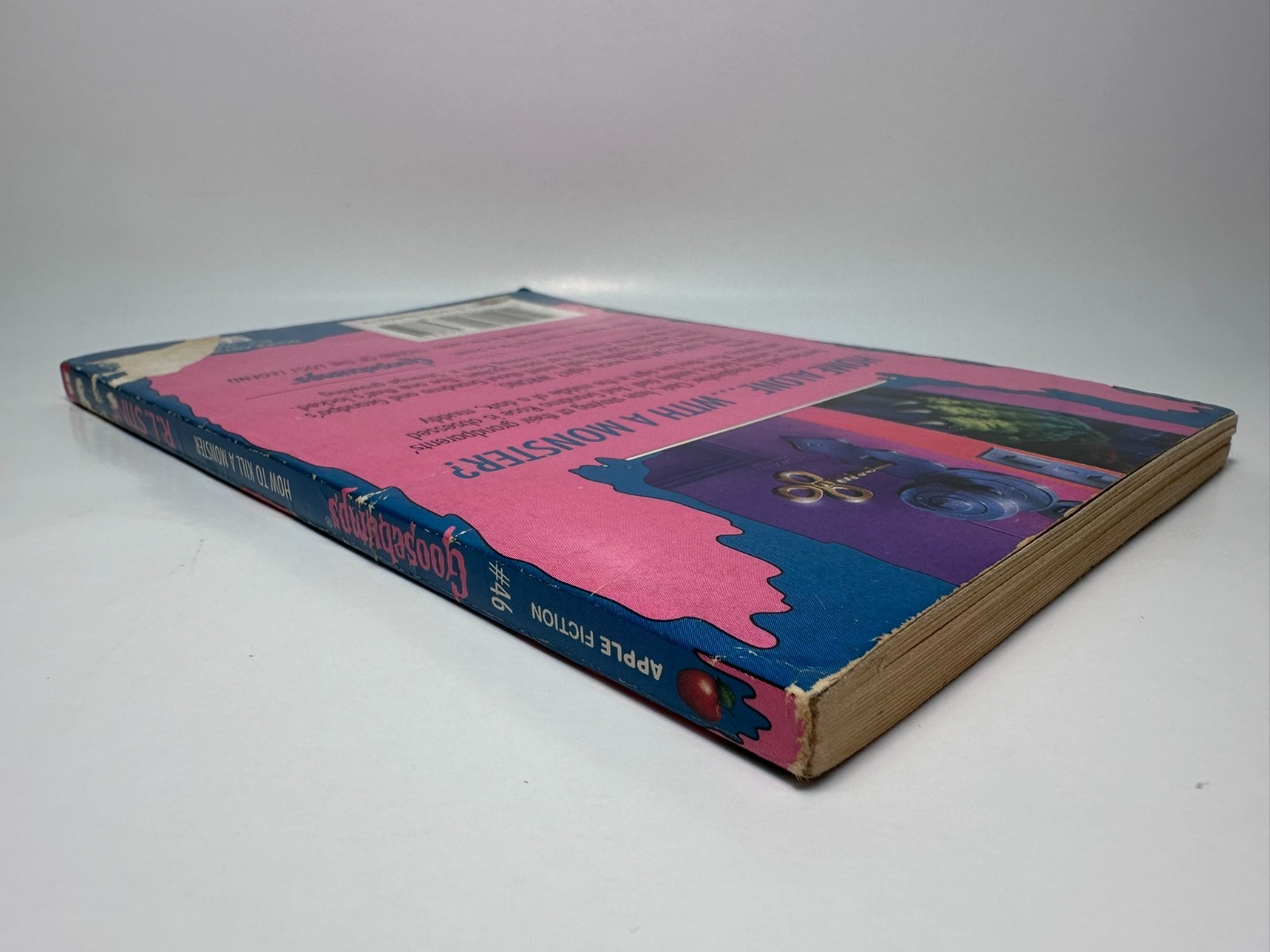 n/a Print #46 How to Kill A Monster Goosebumps Book RL Stine 1996 – BARGAIN BIN
