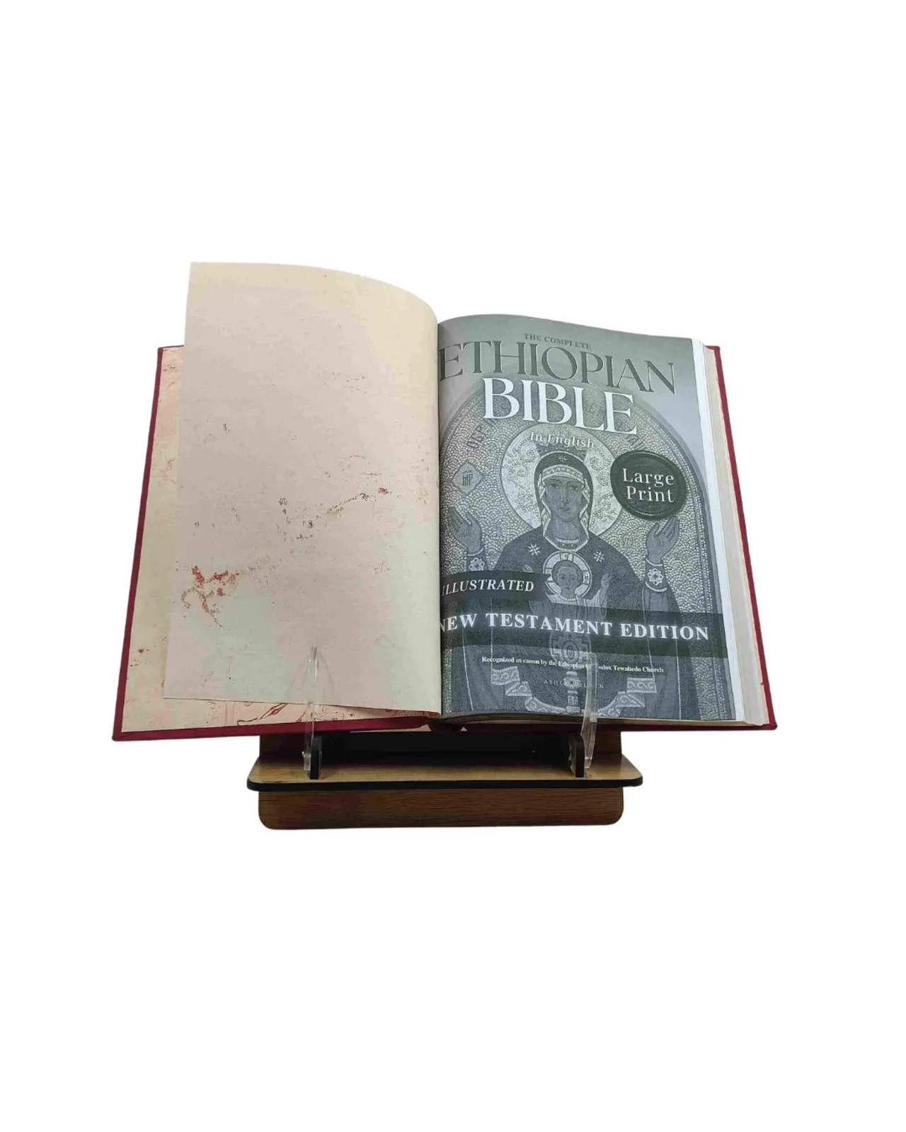 Ethiopian Bible in English New Testament Large Print Edi [Premium Leather Bound]