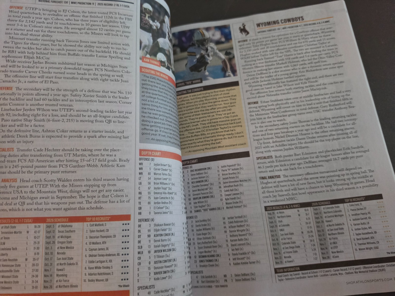 2026 College Football Preview Magazine by Athlon Sports – 138 FBS Team Previews