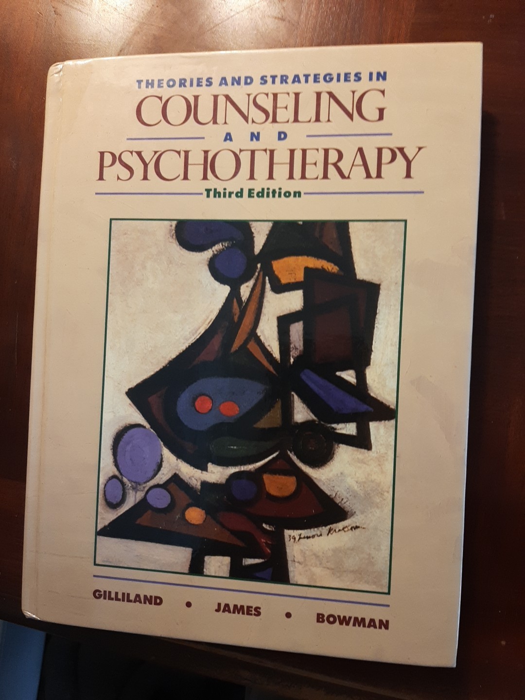 Theories and Strategies in Counseling and Psychotherapy by James T. Bowman,…